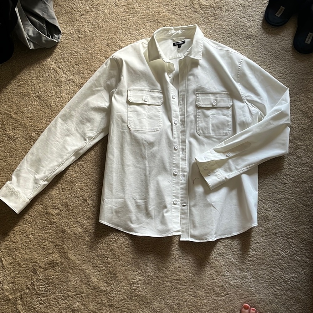 Mens light shirt jacket. Lightly worn. Perfect for spring or fall!